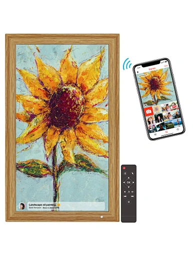 Large Digital Photo Frame Wifi FRAMEO